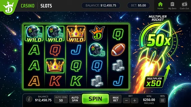 DraftKings Rocket Multiplier Gameplay